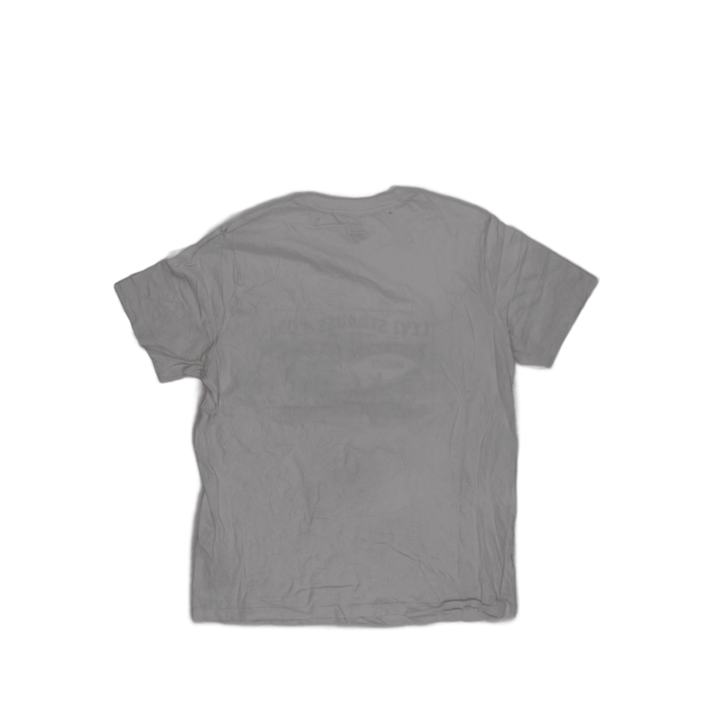 Levi's White Graphic T-Shirt Large Unisex Vintage Cotton Crew Neck