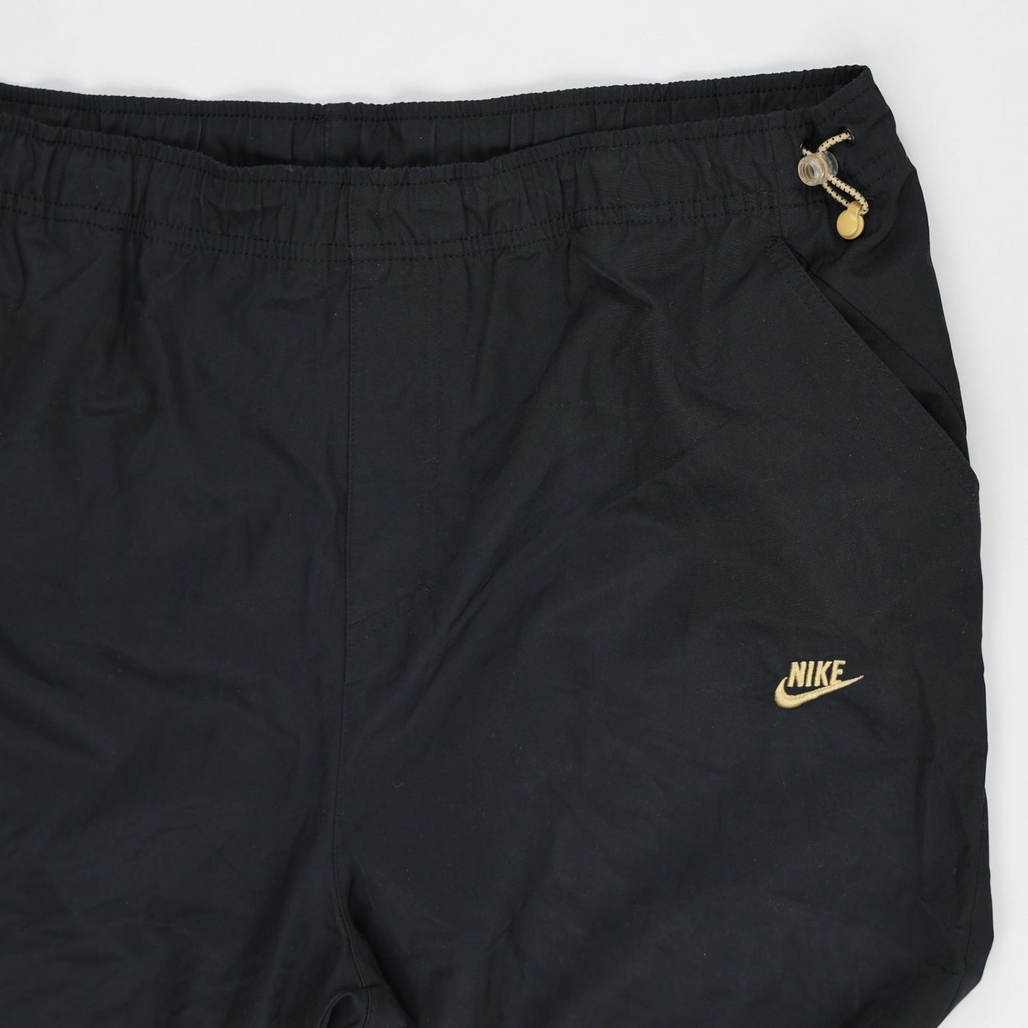 Nike Black Vintage Track Trousers XL Nylon Astronaut Detail