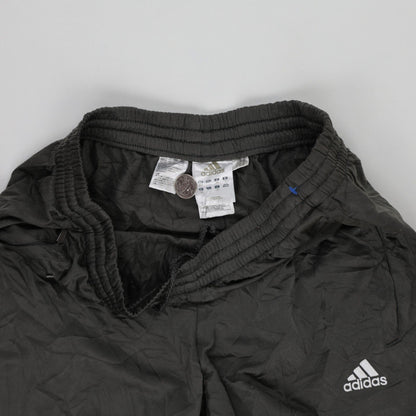 adidas Vintage Grey Track Trousers Large 36 in Waist 30 in Inseam Polyester