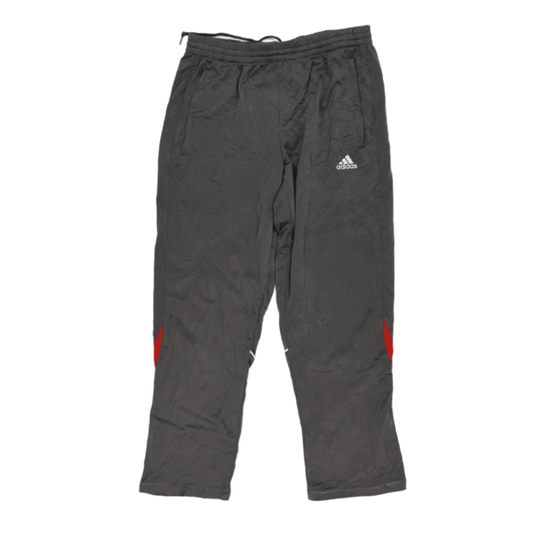 adidas Vintage Grey Track Trousers Large 36 in Waist 30 in Inseam Polyester