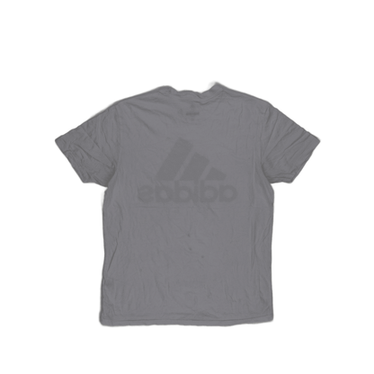 Adidas White Golf T-Shirt Men's Medium Cotton Crew Neck Casual Tee