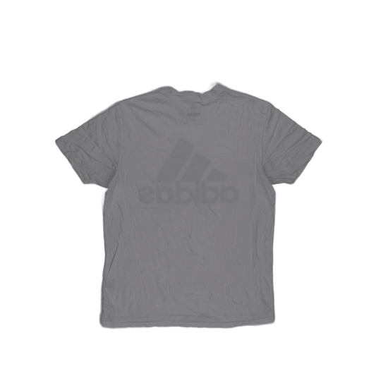 Adidas White Golf T-Shirt Men's Medium Cotton Crew Neck Casual Tee