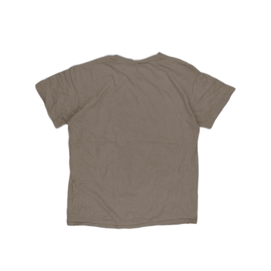 Playboy Vintage Graphic T-Shirt Beige Large 100% Cotton Crew Neck