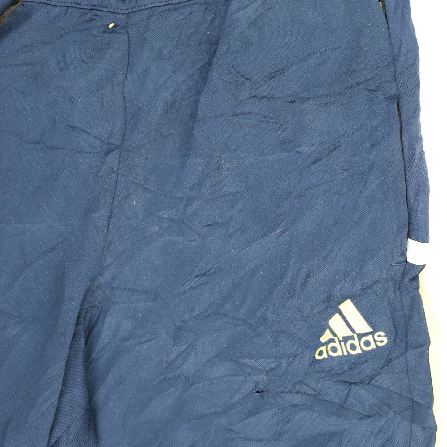 adidas AEROREADY Navy Blue Track Pants Large Polyester Mens 76 cm Inseam 41 cm Waist Size