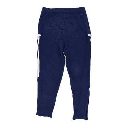 adidas AEROREADY Navy Blue Track Pants Large Polyester Mens 76 cm Inseam 41 cm Waist Size