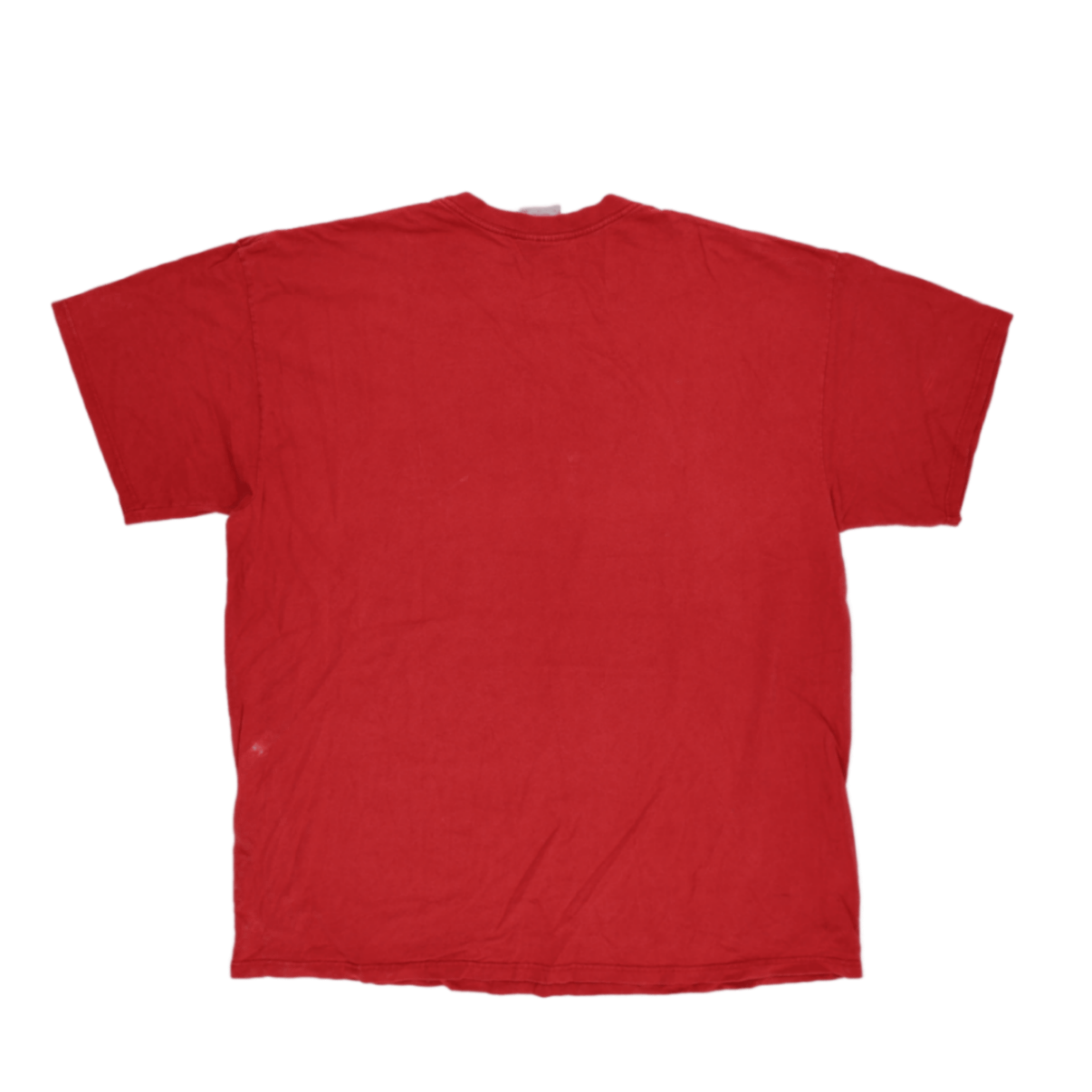 Nike Vintage Red Cotton T-Shirt XL Crew Neck Streetwear 100 Percent Cotton 90s Box Logo