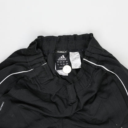adidas Climalite Black Track Trousers Large 80cm Inseam 38cm Waist Polyester