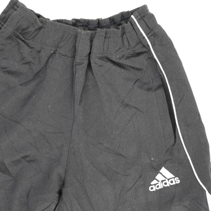 adidas Climalite Black Track Trousers Large 80cm Inseam 38cm Waist Polyester