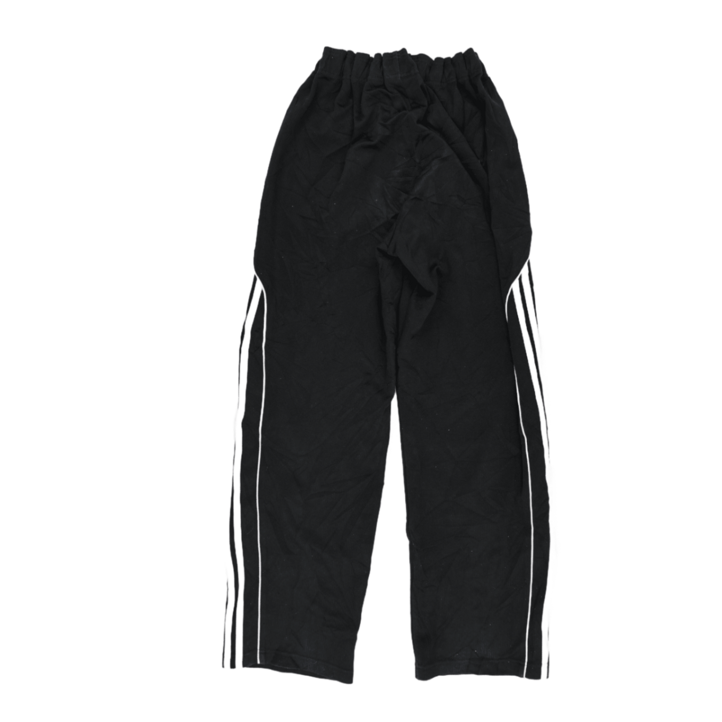 adidas Climalite Black Track Trousers Large 80cm Inseam 38cm Waist Polyester