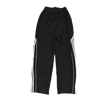 adidas Climalite Black Track Trousers Large 80cm Inseam 38cm Waist Polyester