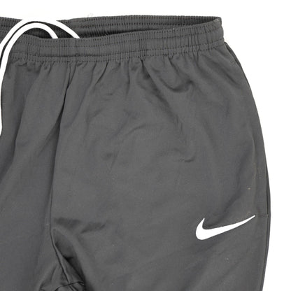 Nike Black Sports Joggers for Men Size Medium 100 Percent Polyester Inseam 74cm Waist Size 38cm
