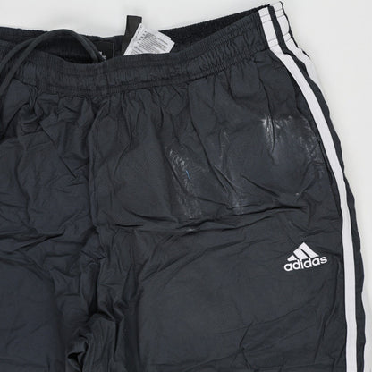 adidas Black Track Pants Large Nylon Mens Athletic Wear