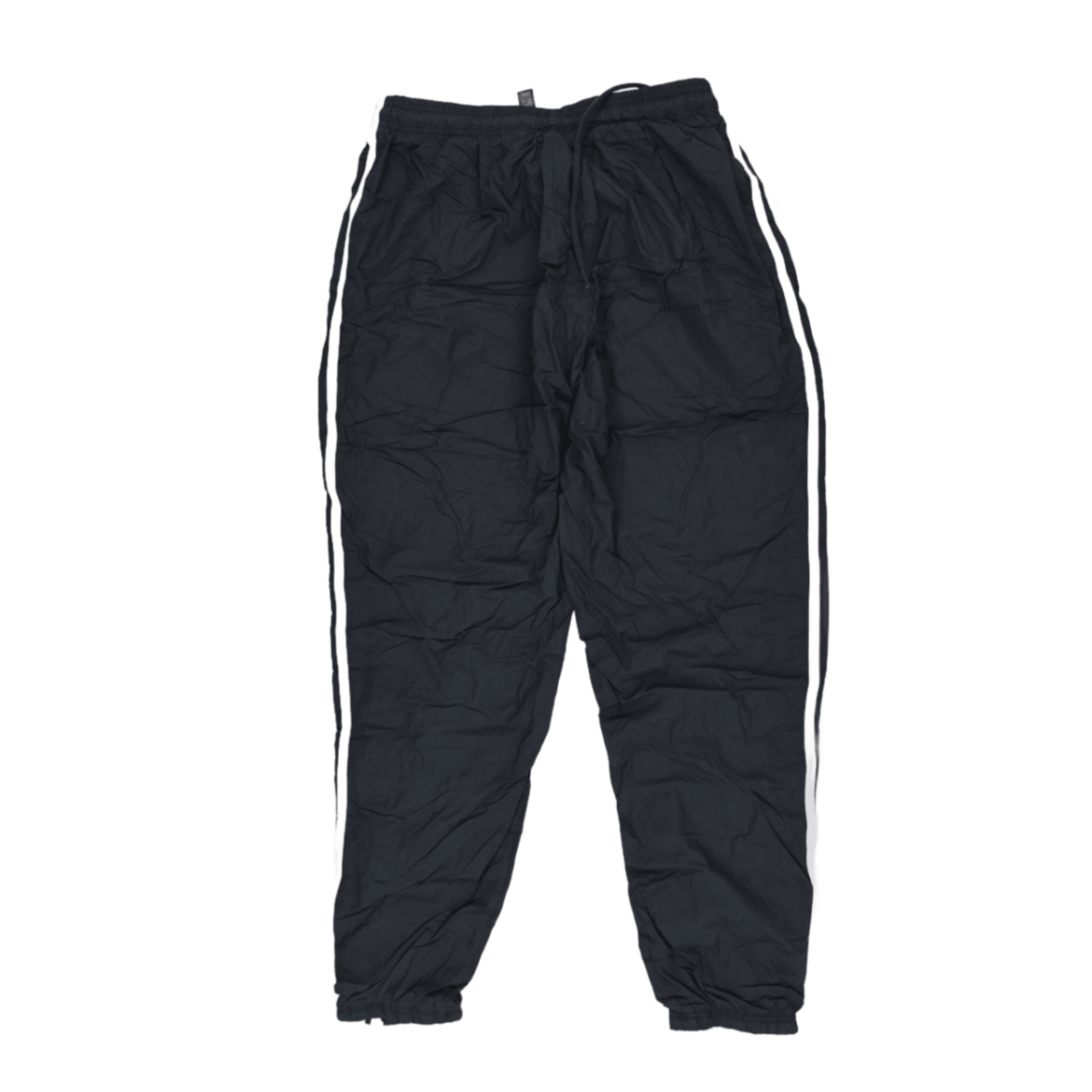 adidas Black Track Pants Large Nylon Mens Athletic Wear