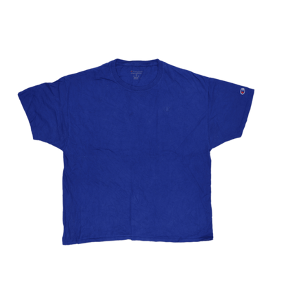 Champion Authentic Athleticwear Men's T-Shirt Royal Blue XL Cotton Crew Neck