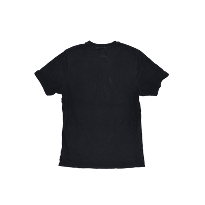 Barbour International Black T-Shirt Men's Size M Cotton Casual Crew Neck