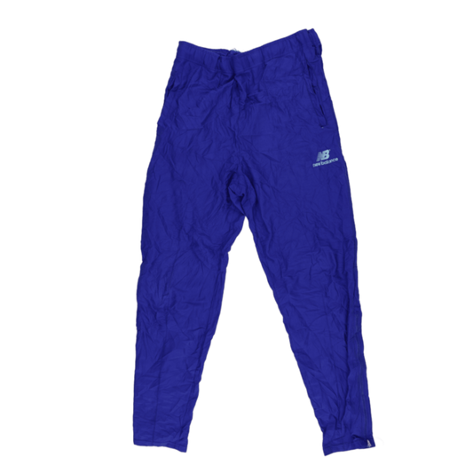 New Balance Blue Mens Track Pants Medium Lightweight Nylon 74 cm Inseam 80 cm Waist