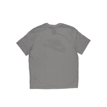 Nike White Graphic Tee XL Cotton Crew Neck with Heart Accent