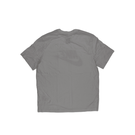 Nike White Graphic Tee XL Cotton Crew Neck with Heart Accent