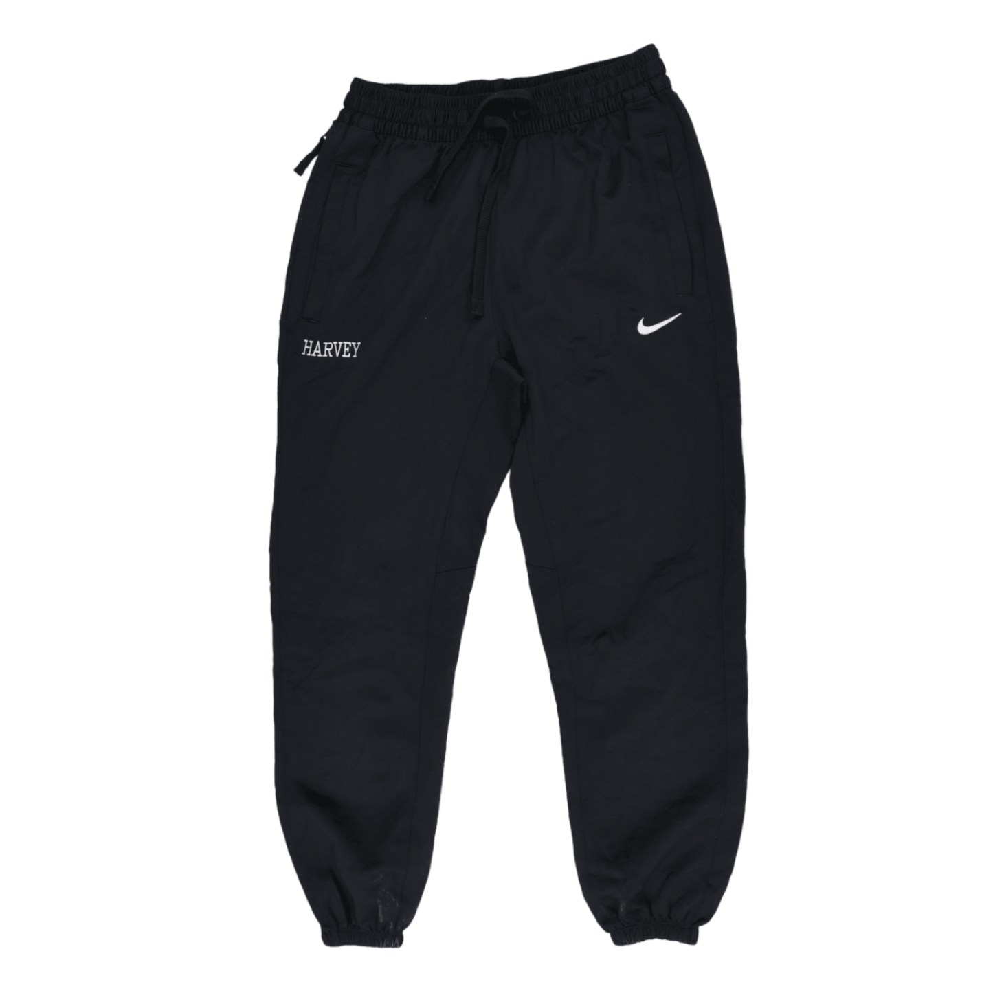 Nike Dri-FIT Black Joggers Men's Size Medium Polyester 41 Waist 76 Inseam