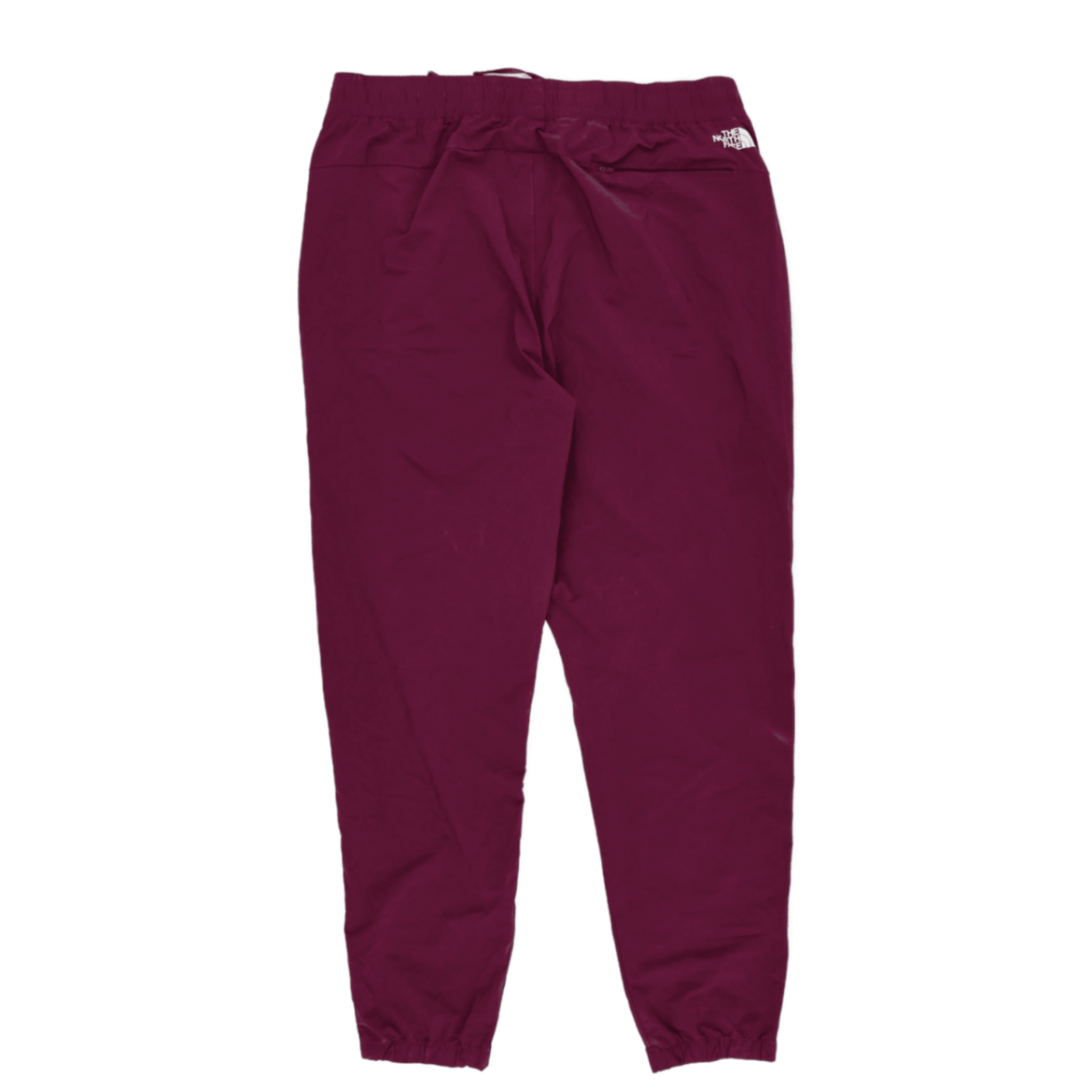 The North Face Men's Burgundy Nylon Joggers Size Large 76cm Inseam