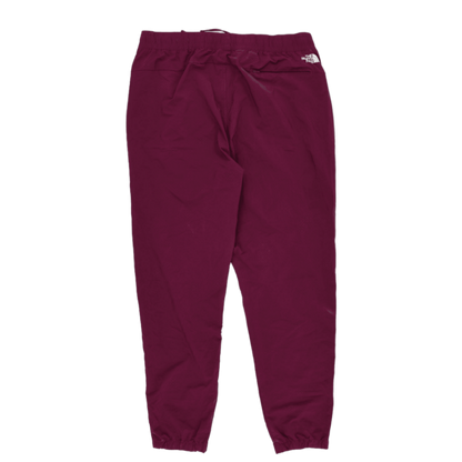 The North Face Men's Burgundy Nylon Joggers Size Large 76cm Inseam