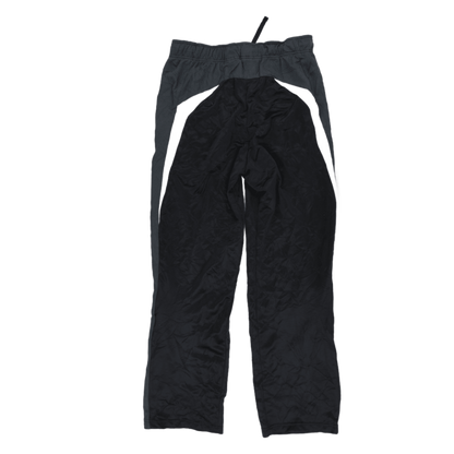 Nike Track Trousers Black Blue Size M Polyester