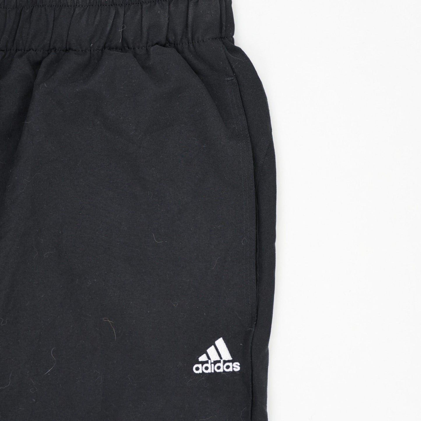 adidas Black Climalite Track Pants Men's Medium 78 cm Inseam 84 cm Waist Polyester