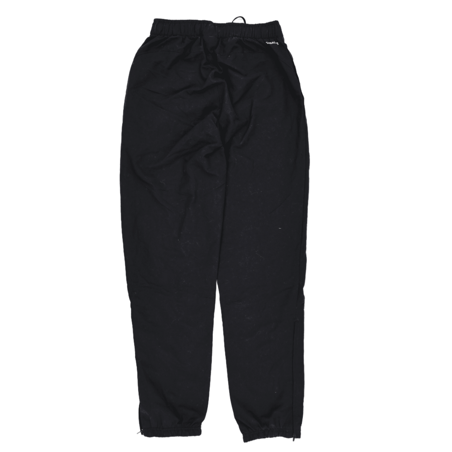 adidas Black Climalite Track Pants Men's Medium 78 cm Inseam 84 cm Waist Polyester