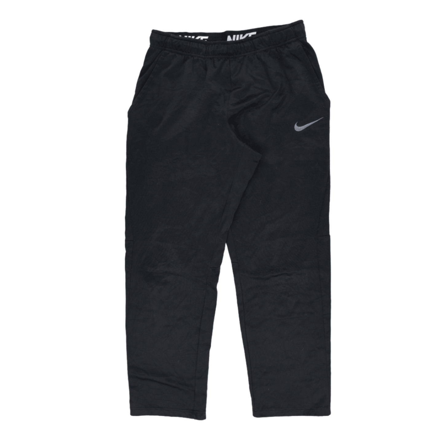Nike Dri-FIT Black Track Pants Size Medium Polyester for Men