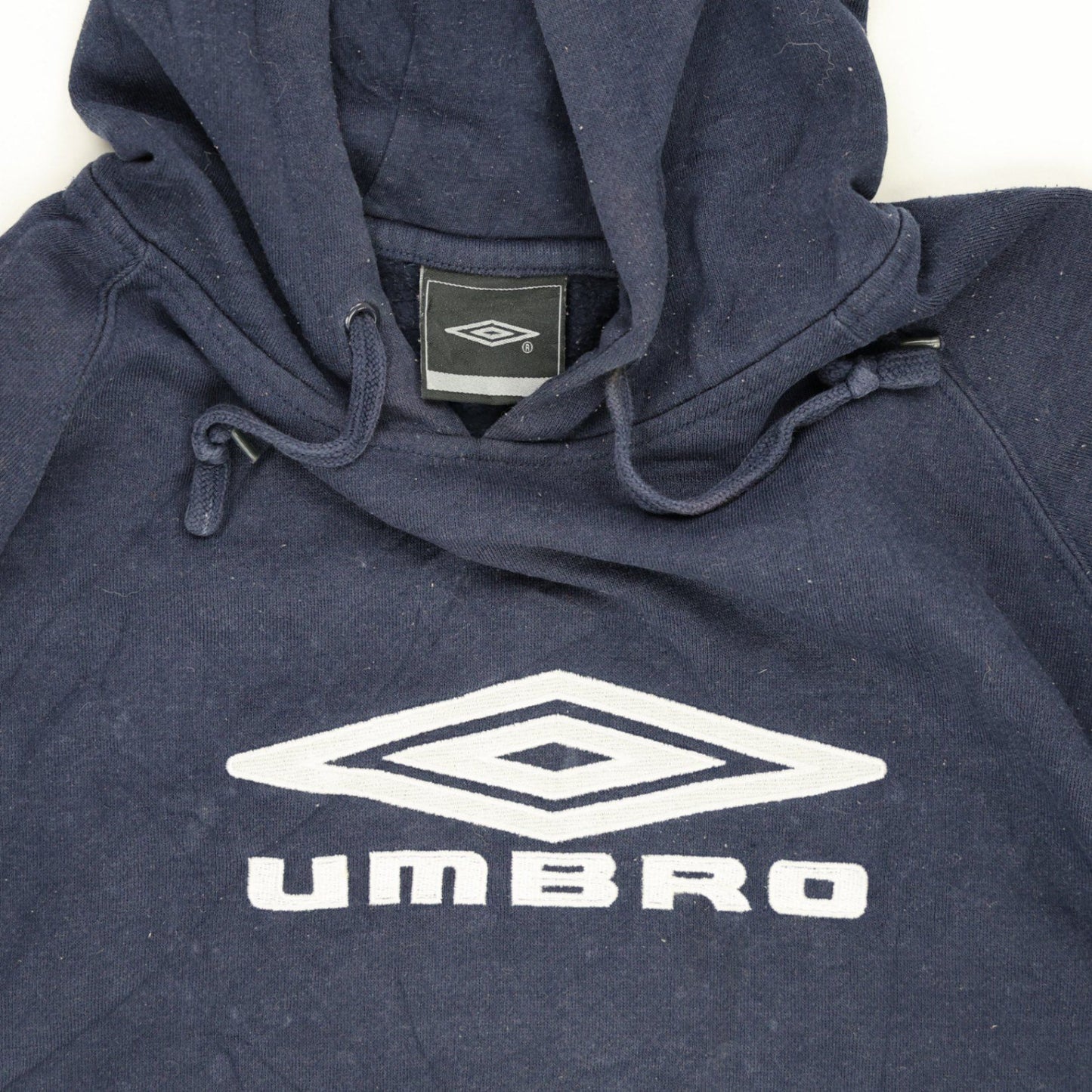 Umbro Navy Blue Pullover Hoodie Large Cotton Blend Men's Activewear