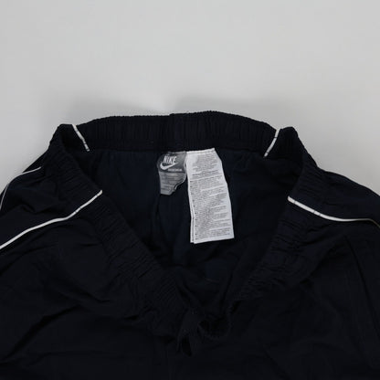 Nike Vintage Navy Track Trousers Large 42 Waist 77 Inseam Polyester