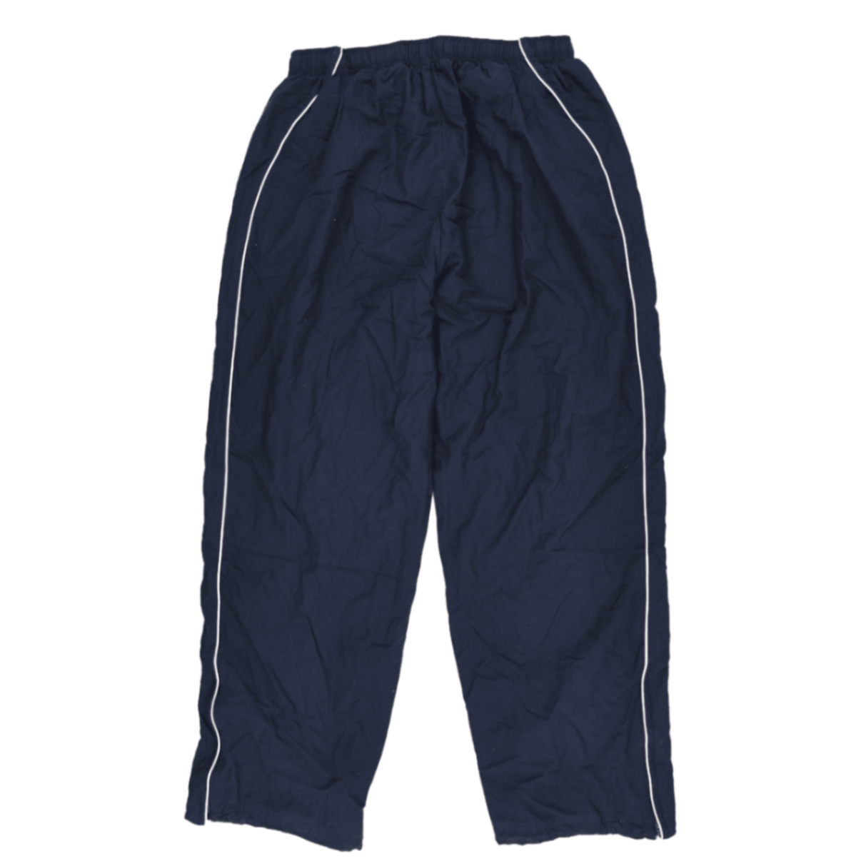 Nike Vintage Navy Track Trousers Large 42 Waist 77 Inseam Polyester