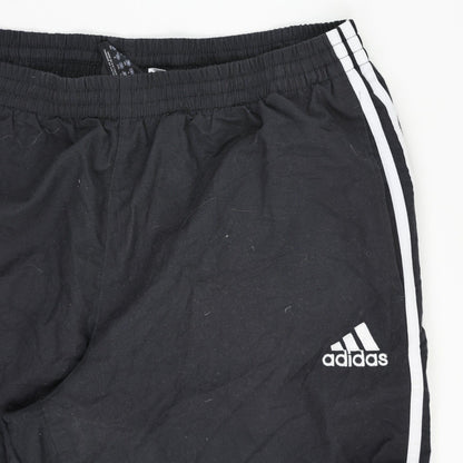 adidas Classic Black Track Trousers for Men Size L 78 cm Inseam 44 cm Waist Polyester