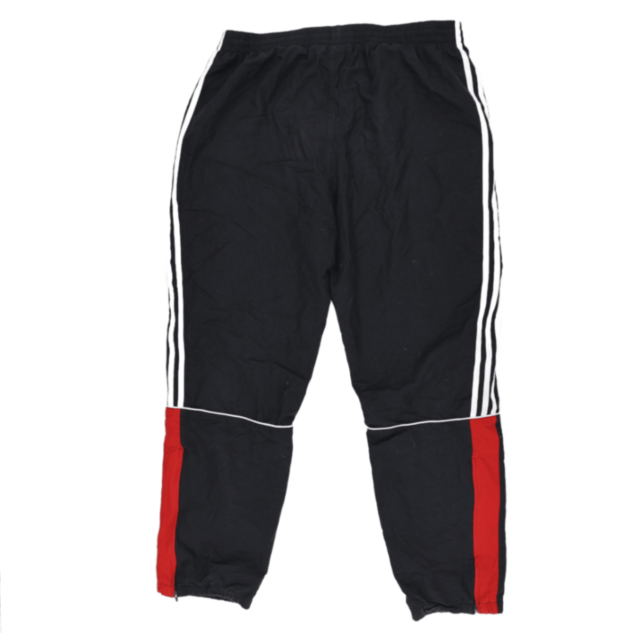 adidas Classic Black Track Trousers for Men Size L 78 cm Inseam 44 cm Waist Polyester