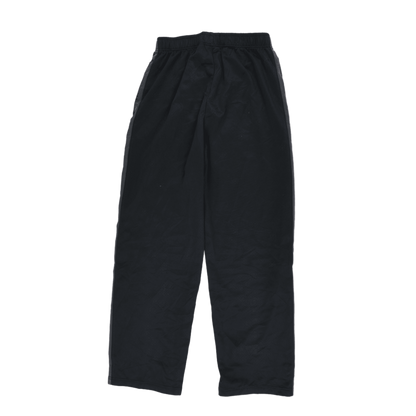 Nike Black Track Pants Men's Size M Vintage Polyester 76 cm Inseam 38 cm Waist