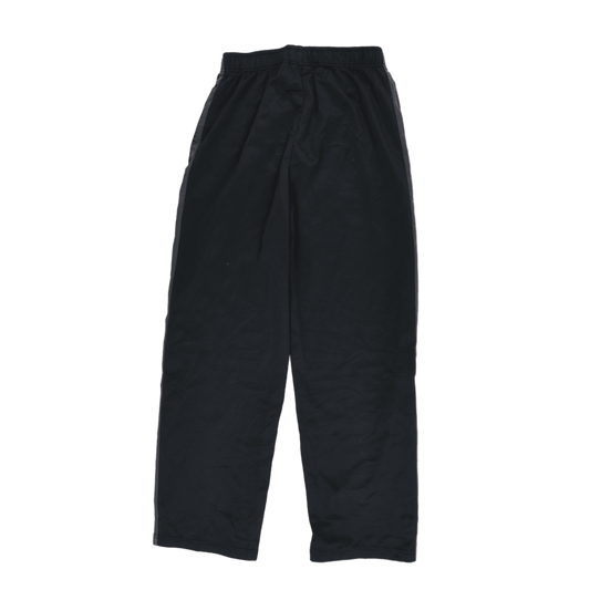 Nike Black Track Pants Men's Size M Vintage Polyester 76 cm Inseam 38 cm Waist