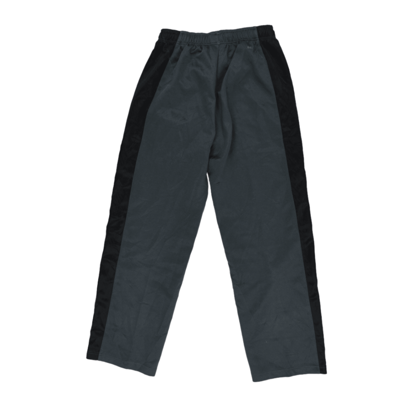 Nike Men's Black Tracksuit Bottoms with Pink Detailing Size Medium Polyester