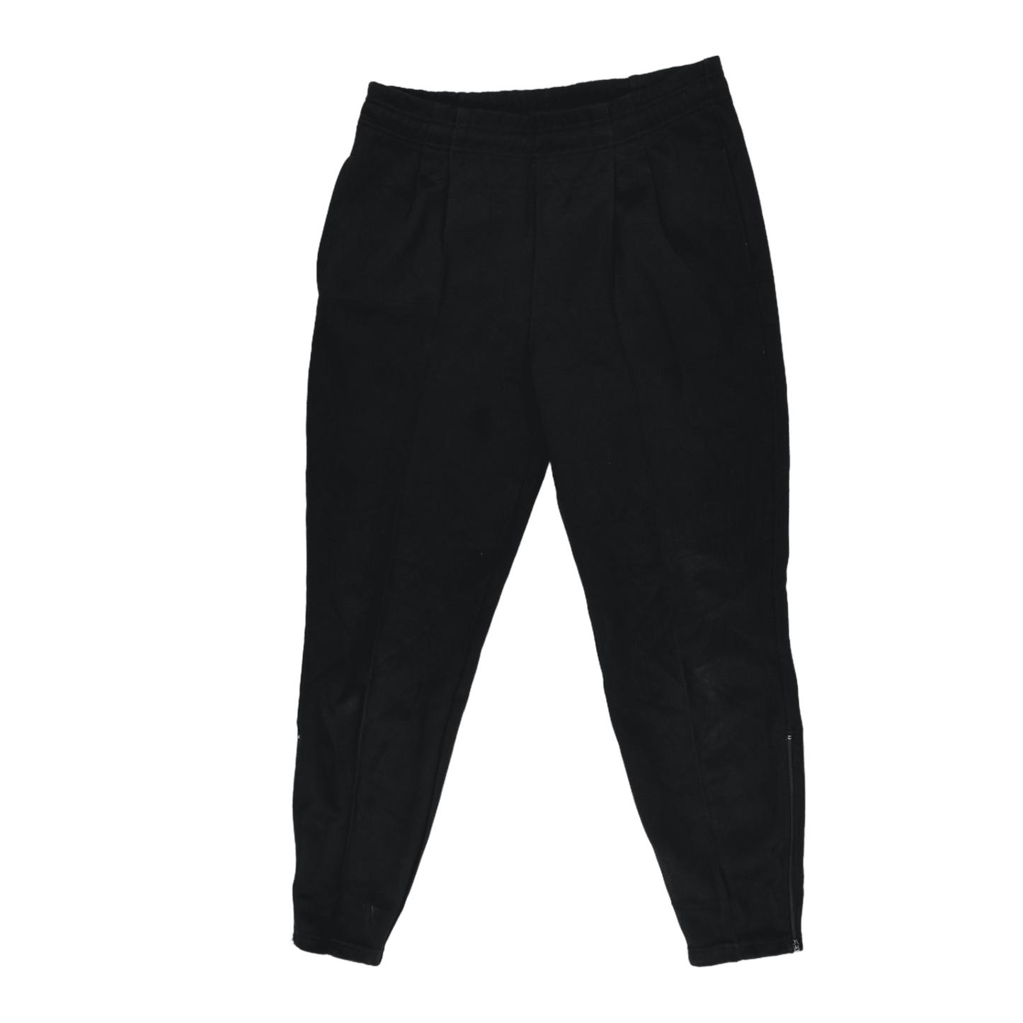 Kappa Black Tapered Cotton Trousers for Men Size Large 34 in Waist 77 cm Inseam