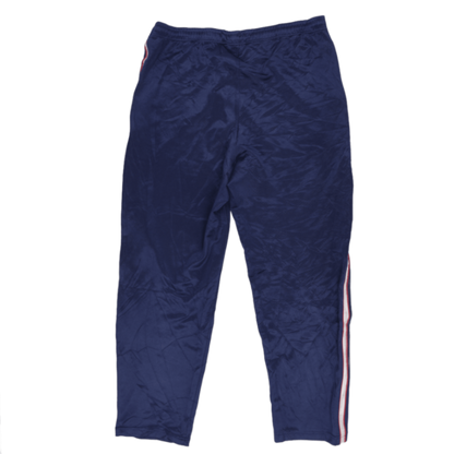 Champion Track Pants Navy Blue Medium Polyester 76 Inseam Men's Clothing