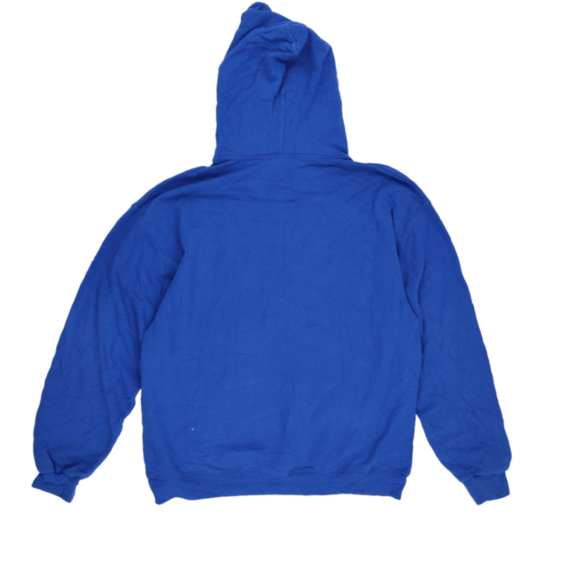 Thrasher Blue Flame Logo Pullover Hoodie for Men Large Cotton Blend