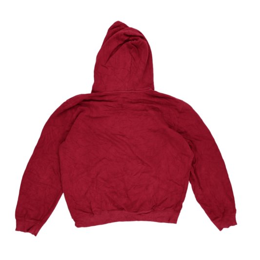 Champion Burgundy Pullover Hoodie Large Vintage Cotton Mens