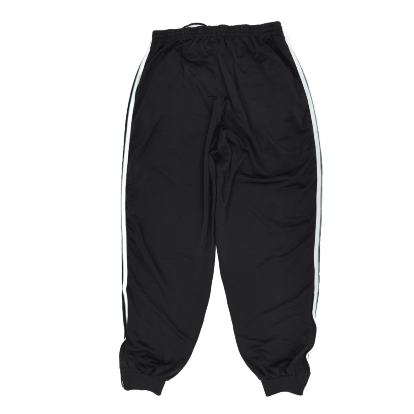 adidas Black Track Trousers Men's Size M 78 cm Inseam 84 cm Waist Polyester