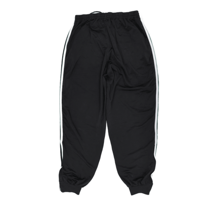 adidas Black Track Trousers Men's Size M 78 cm Inseam 84 cm Waist Polyester
