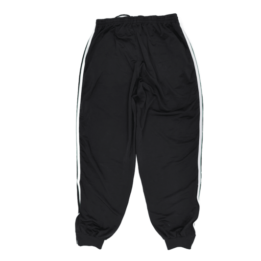 adidas Black Track Trousers Men's Size M 78 cm Inseam 84 cm Waist Polyester
