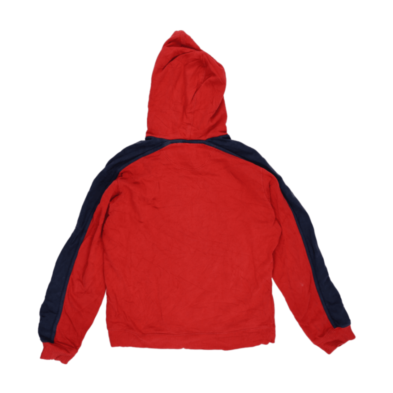 Nike Vintage Red Pullover Hoodie Men Size Medium Cotton Blend Hooded Sweatshirt