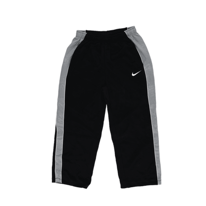 Nike Track Trousers Black Grey Men's Size M 76cm Inseam 84cm Waist 100% Polyester