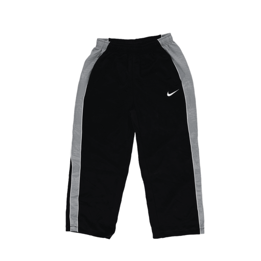 Nike Track Trousers Black Grey Men's Size M 76cm Inseam 84cm Waist 100% Polyester