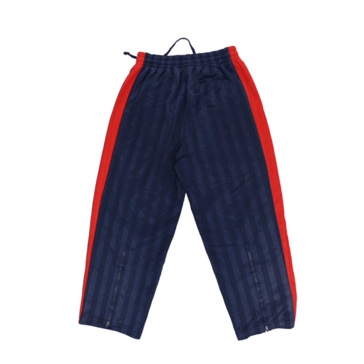 PUMA Unisex Track Pants Navy Blue Red SS Polyester Blend