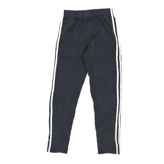 adidas Grey Three Stripe Track Pants for Men Size L Polyester