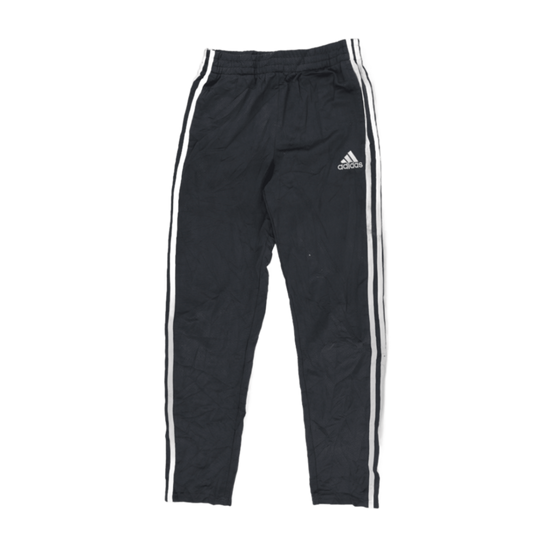 adidas Grey Three Stripe Track Pants for Men Size L Polyester